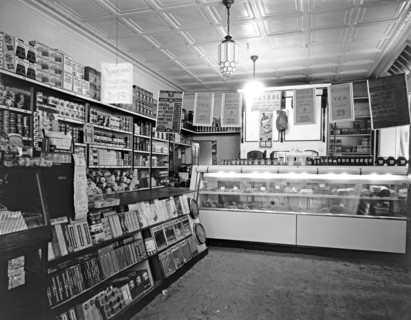 Interior of D.G.S. grocery store, N.W. Washington, D.C.