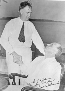 Autographed photo of Franklin D. Roosevelt ca. between 1909 and 1940