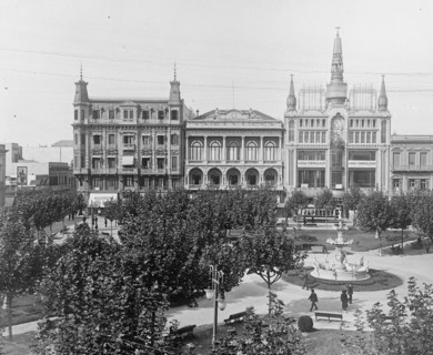 Uruguay Plaza, Consitution Montevedio ca. between 1909 and 1920