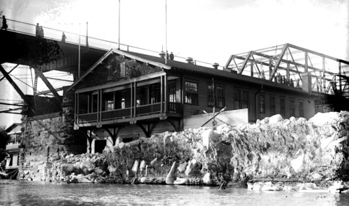 Potomac flood & ice, Georgetown, Washington D.C. ca. between 1909 and 1940