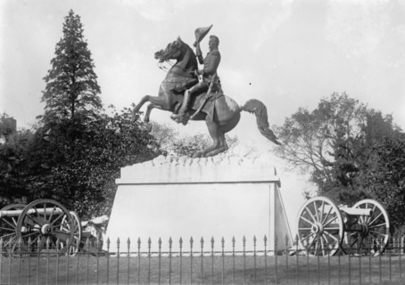 General Andrew Jackson statue in Washington D.C.  ca. between 1909 and 1919