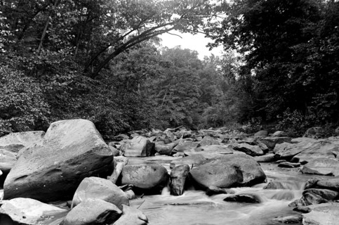 Rapids in Rock Creek Park ca. between 1909 and 1919