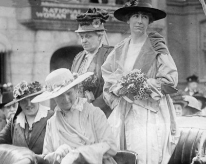 Miss Janette Rankin of Montana, first woman ever elected to a federal office  ca. between 1909 and 1920