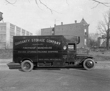 Guaranty Storage Company truck ca. between 1909 and 1940