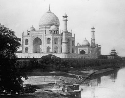 Taj Mahal in Agra Inidia ca. between 1909 and 1919
