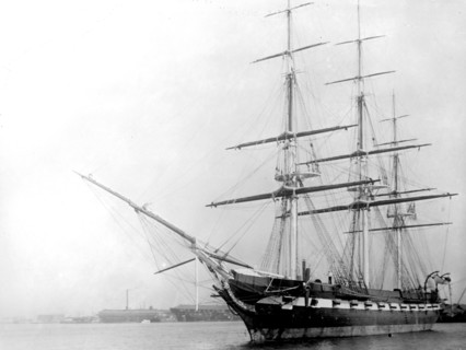 U.S.S. Constitution ca. between 1909 and 1920