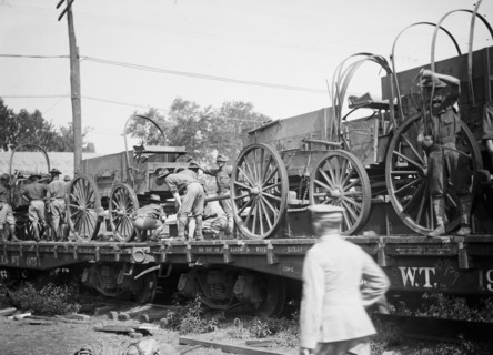 U.S. Army, transportation of equipment & troops ca. between 1909 and 1940