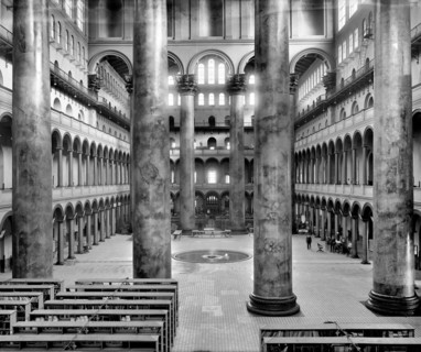 Interior of the United States Pension Office ca.  circa 1918