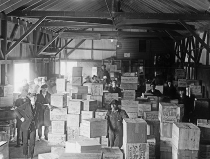 Boxes of whiskey ca.  between 1918 and 1920 (probably 1920)