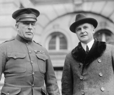 General Leonard Wood & Congressman Alvan T. Fuller  ca.  between 1918 and 1920