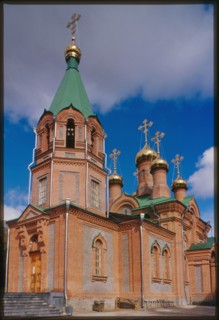 Church of Saint Inokentii (1897-98), southwest view, Khabarovsk, Russia; 2000