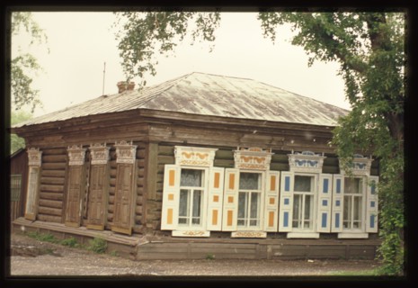 Log house (Pervomaiskaia Street), (around 1900), Blagoveshchensk, Russia; 2002
