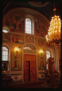Church of Saint Inokentii (1897-98), interior, Khabarovsk, Russia; 2000