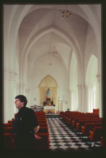 Catholic Church of the Most Holy Virgin, (1909-20), interior, Vladivostok, Russia; 2000