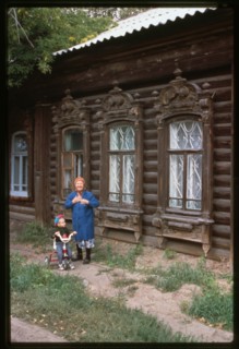 Log house, Turgenev Street #59 (late 19th century), Tiumen, Russia 1999.