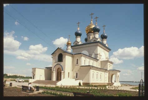 Church of the Icon Assuage my Sorrow, Lake Smolino, (2001), southwest view, Cheliabinsk, Russia; 2003