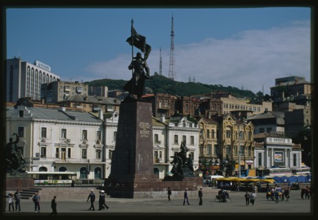 Square of Fighters for the Revolution, (1961), Vladivostok, Russia; 2000