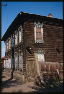 Log house (Banzarov Street, late 19th century), Ulan-Ude, Russia; 2000