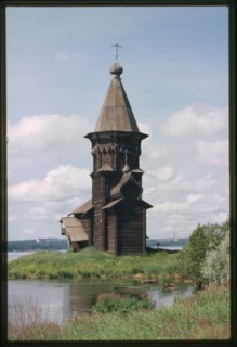 Church of the Dormition (1774), southeast view, Kondopoga, Russia; 2000