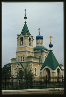 Church of the Intercession, (1914), southwest view, Ussuriisk, Russia; 2000