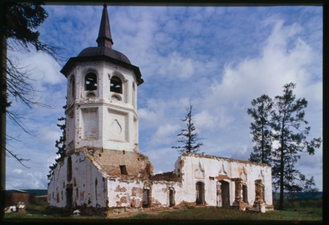 Church of the Purification (1788), southwest view, Bel'sk, Russia; 2000
