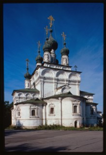 Trinity Cathedral (1684-97), southeast view, Solikamsk, Russia 1999.