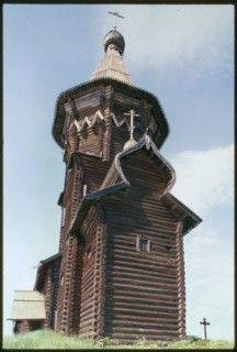 Church of the Dormition (1774), east facade, Kondopoga, Russia; 2000
