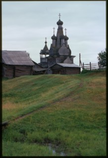 Church of the Hodigitria Icon of the Virgin (1763), southeast view, Kimzha, Russia; 2000