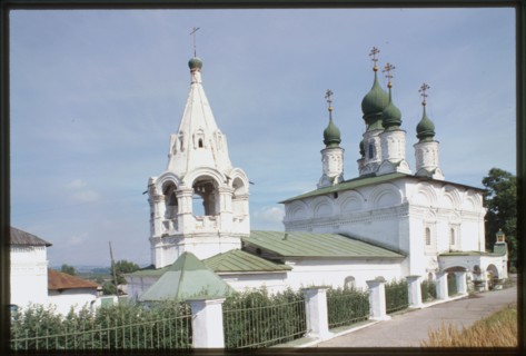Transfiguration Convent, Church of the Transfiguration (1683-92), southwest view, Solikamsk, Russia 1999.
