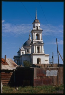 Church of the Resurrection (1830-38), west view, Kiakhta, Russia; 2000