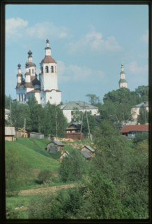Church of the Entry into Jerusalem (1774-94), northwest view, Tot'ma, Russia 1998.