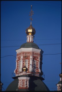 Church of the Intercession (1785-95), central cupola, southeast view, Krasnoiarsk, Russia; 1999