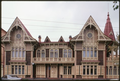 Tsukerman mansion (around 1900), Krasnoiarsk, Russia; 1999