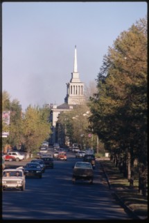 Dubrovinskii Street and River Station (1949-52), Krasnoiarsk, Russia; 1999