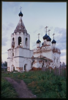 Nerchinsk Dormition Monastery, Church of the Dormition (1711), southwest view, Kalinino, Russia; 2000