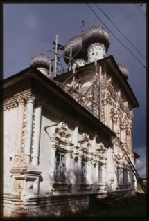 Church of St. Nicholas (1705), southeast view, Nyrob, Russia; 2000