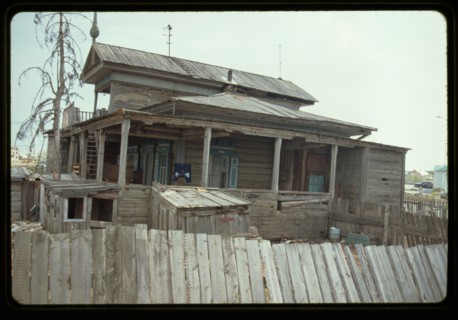 Log house (Potapov Street 27), (around 1900), Yakutsk, Russia; 2002