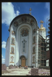 Cathedral of the Ascension (1991-2003), west view, Magnitogorsk, Russia; 2003