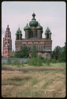 Church of John the Baptist at Tolchkovo (1671-87), east view. Yaroslavl, Russia; 1994