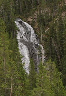 Virginia Cascade in Yellowstone National Park; Date: 27 August 2013