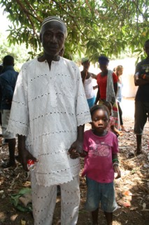 Ebola survivors, and orphans in SIerra Leone ca. 7 March 2016