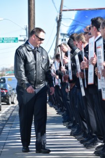 Southwest Airlines Pilots  upset over having no contract protest outside Love Field in Dallas, TX, USA (February 3, 2016)