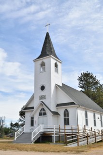 Immanuel Evangelical Lutheran Church in Burns, Wyoming