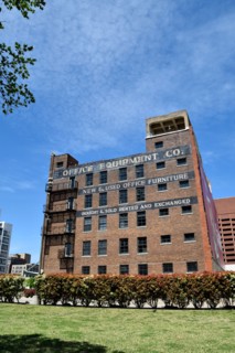 "Office Equipment Company" Buidling in downtown Dallas, Texas