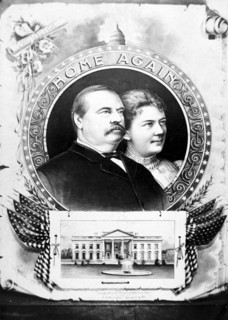 President Grover Cleveland and wife
