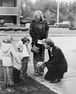 President Jimmy Carter campaigning in 1976
