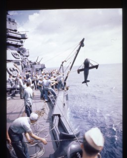 USS NEW MEXICO crewmen, 1944