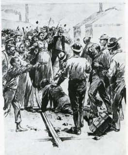 Incident during the Homestead Strike