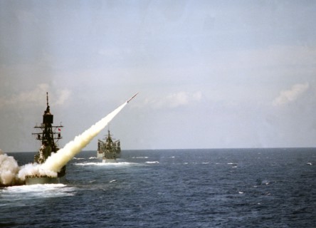 An RIM-2 Terrier surface