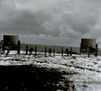 Artillery on Pribilof Islands
